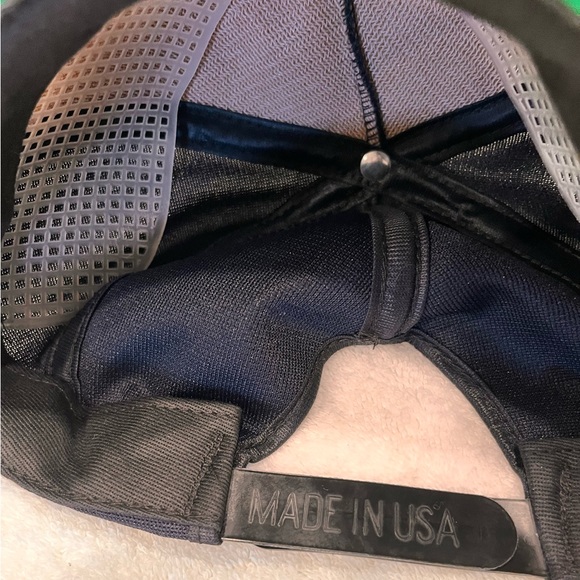 U S ARMY  CAP  " US ARMY RETIRED “COLOR NAVY BLUE Adjustable USED - Picture 11 of 11